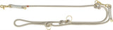 Trixie Soft Rope Hundeleine verstellbar grau hellgrau