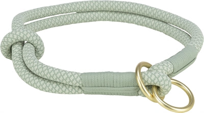 Trixie Hundehalsband weich, halbrutschfest, salbeigrün und mintgrün