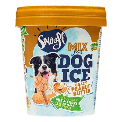 SNOOFL ICE MIX für Hunde Erdnussbutter