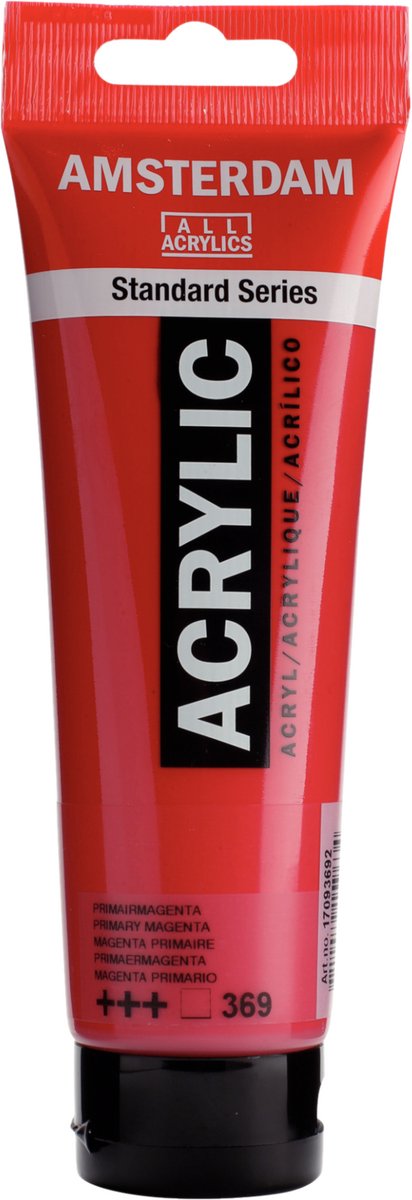 Amsterdam standard series acrylverf tube 120 ml primairmagenta 369