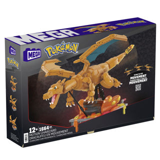 Mattel Mega Constux Pokémon Bouwset Motion Charzard