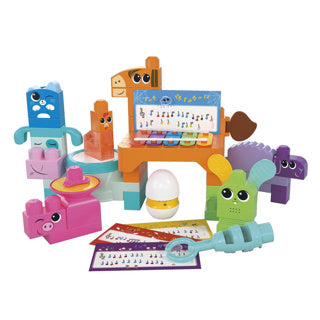 Mattel Mega Blocks Musik-Tierband 40 Stück