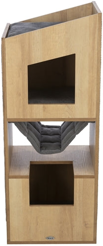 Trixie Citystyle Cat Tower Brown Grey