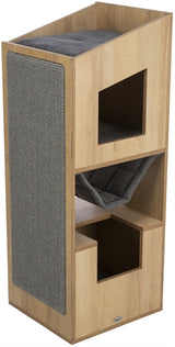 Trixie Citystyle Cat Tower Brown Grey