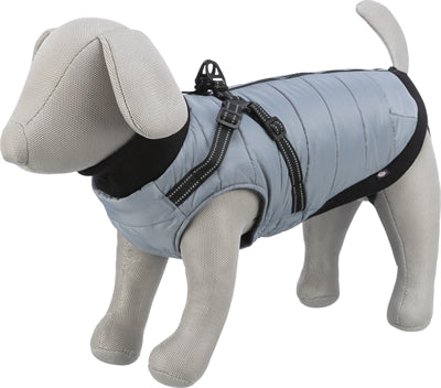 Trixie Dog Jacket Pontis With Tuig Gray