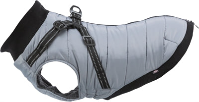 Trixie Dog Jacket Pontis With Tuig Gray