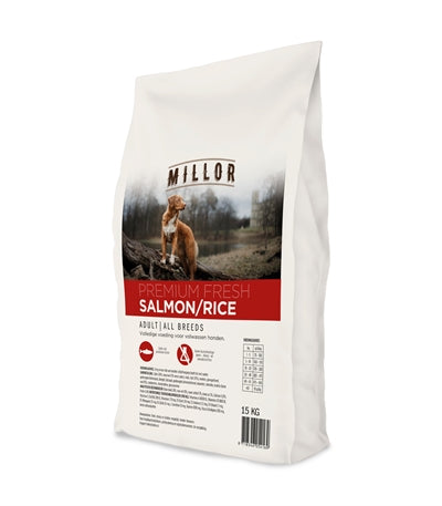 Millor Premium extrudiert frischen erwachsenen Lachsreis