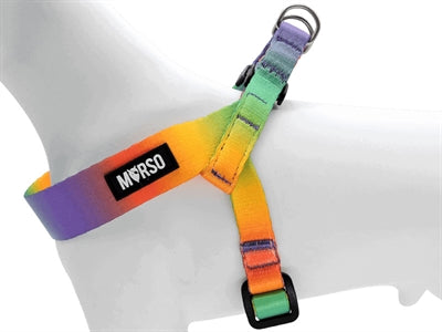 Morso Mini-Hundegeschirr, verstellbar, recycelte Frühlingsblüte