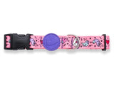 Morso Hundehalsband recyceltes süßes Tweet-Rosa