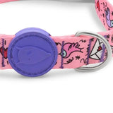 Morso Hundehalsband recyceltes süßes Tweet-Rosa