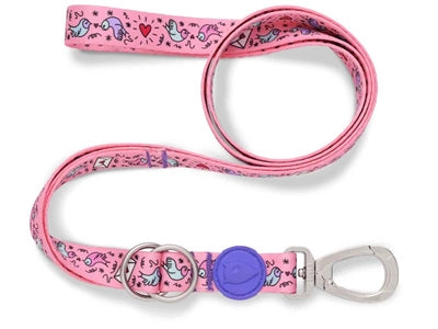 Morso Dog Belt adjustable recycled Sweet Tweet Pink