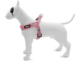 Morso Mini-Hundegeschirr, verstellbar, recycelt, süßes Tweet-Rosa