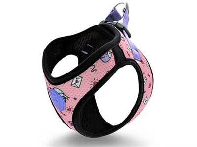 Morso Hundegeschirr Body Mesh recyceltes Sweet Tweet Pink