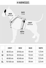 Morso Hundegeschirr H-Geschirr recycelter Vollmetallhund braun