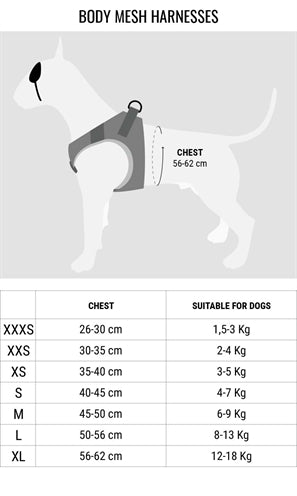 Morso Hundegeschirr Body Mesh recyceltes Vollmetall Hund braun