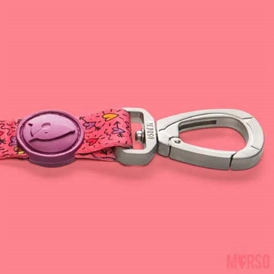 Morso Hundeleine recyceltes Pink Think Pink
