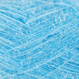 Creativ Company Schleifschwammgarn, L: 90 m, blau, 50 g 1 Knäuel