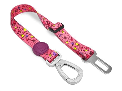 Morso Hundesicherheitsgurt recyceltes Pink Think Pink