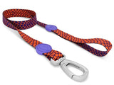 Morso Dog Leash Recycled Urban Lizard Red