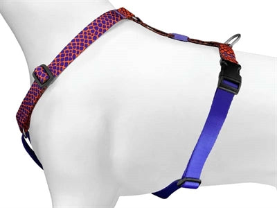 Morso Hundegeschirr H-Geschirr recycelt Urban Lizard Red