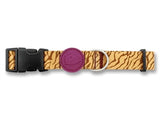 Morso Hundehalsband recycelte Dschungeltrommel orange
