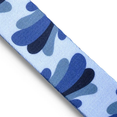 Morso Hundehalsband recyceltes Spritzblau