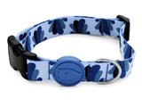 Morso Hundehalsband recyceltes Spritzblau