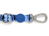 Morso Hundeleine verstellbar recyceltes Spritzblau