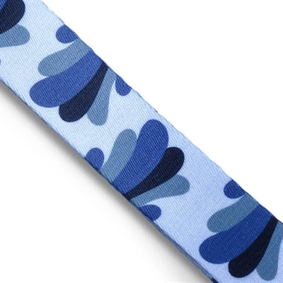 Morso norwegisches Hundegeschirr, recycelt, Spritzblau