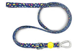 Morso Hundeleine, verstellbar, recycelt, Farbe Invaders Lila