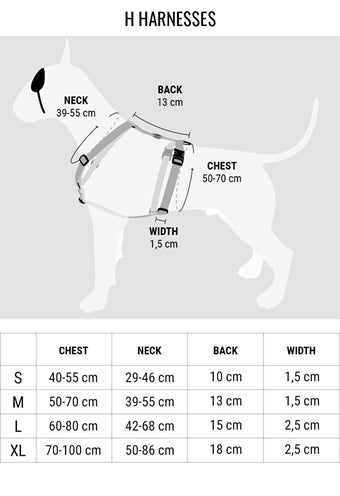 Morso Hundegeschirr H-Geschirr recycelt Farbe Invaders Lila