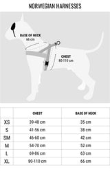Morso norwegisches Hundegeschirr, recyceltes Bubble Leo Pink