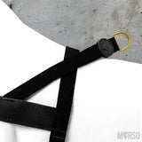 Morso norwegisches Hundegeschirr aus recyceltem Gold, Kaviargold