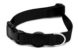 Morso Hundehalsband recycelte Reinheit schwarz