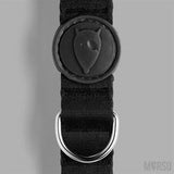 Morso Hundehalsband recycelte Reinheit schwarz