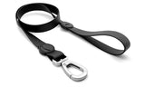 Morso Dog leash Waterproof Recycled Black Black