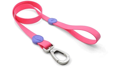 Morso Hundeleine wasserdicht recycelt Passion Pink Pink