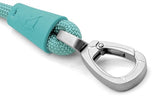 Morso Hundeleine, normales Seil, recyceltes Aquamarinblau