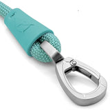 Morso Hundeleine, normales Seil, recyceltes Aquamarinblau
