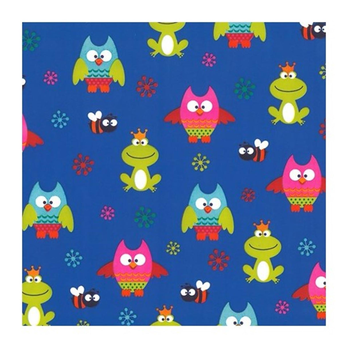 Gegenrolle 30cm blauer Eulenfrosch250