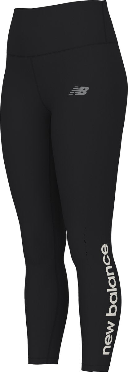 New Balance Sport High Rise Graphic Leggings 25 Damen-Sporthose – Schwarz