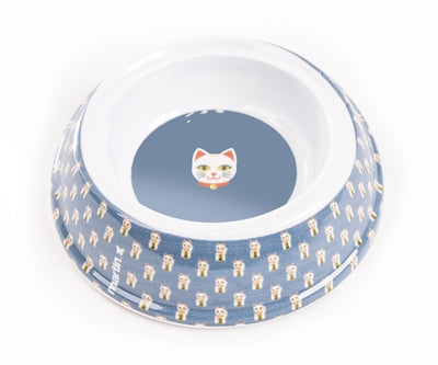 Martin Food Bowl Drinking Bin Cat Melamine Japan Sorti