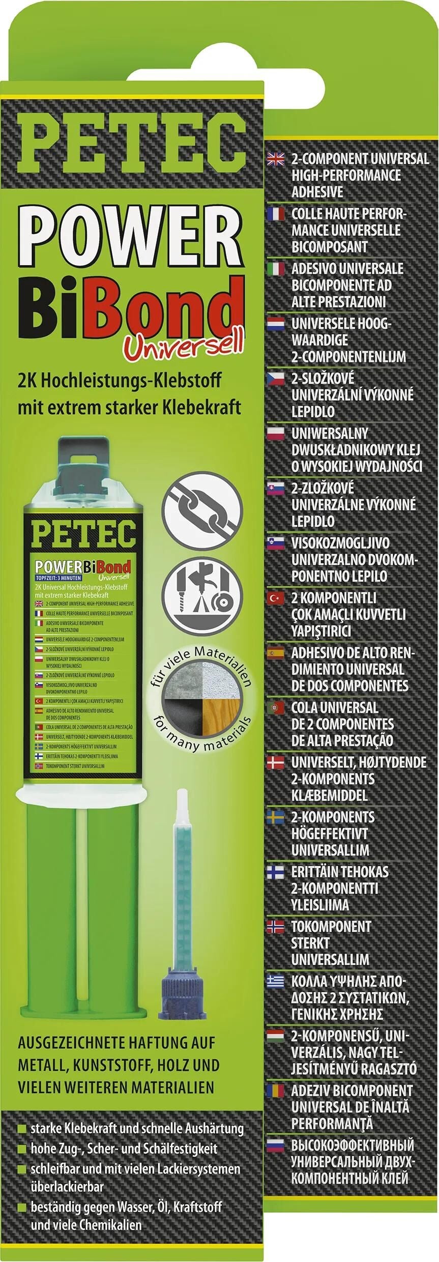 Petec Universalkleber Power Bibond Kleber Power Bibond SB 24ml
