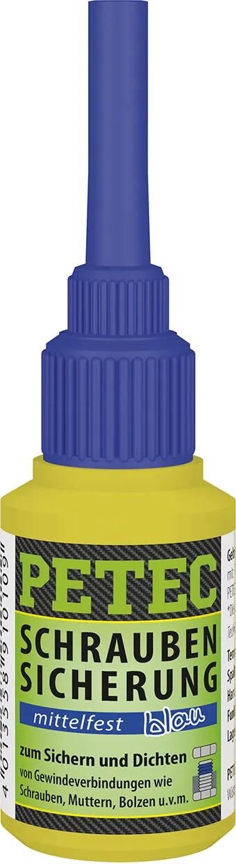 Petec Schraubenschutz Power Schraubensicherung 10g mittelstark blau