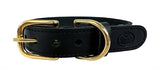 Sazzz collar dog braveheart leather black