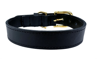 Sazzz Collar Dog Braveheart Leather Black