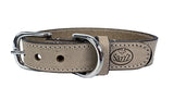 Sazzz collar dog nomad vintage leather beige