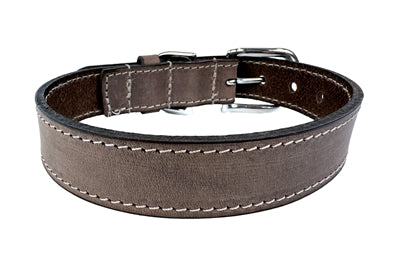 Sazzz Kragen Hund Nomad Vintage Leder braun