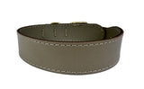 Sazzz Kragen Hund Pioneer Leder Taupe