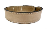 Sazzz Kragen Hund Boho Vintage Leder Beige